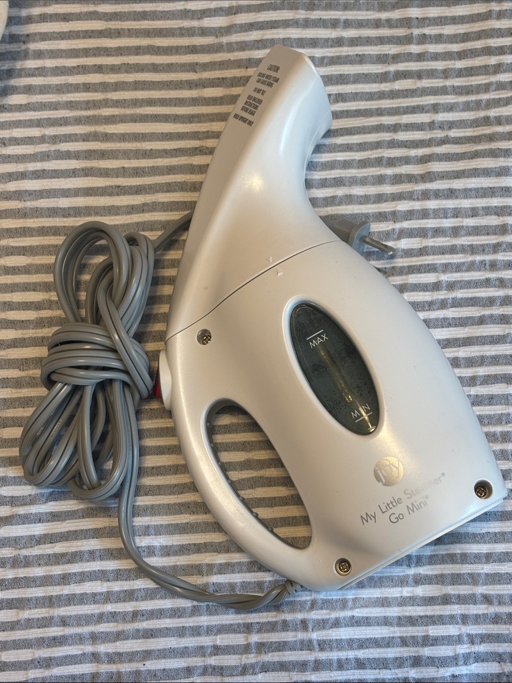 Joy My Little Steamer Go Mini Handheld Steamer - White